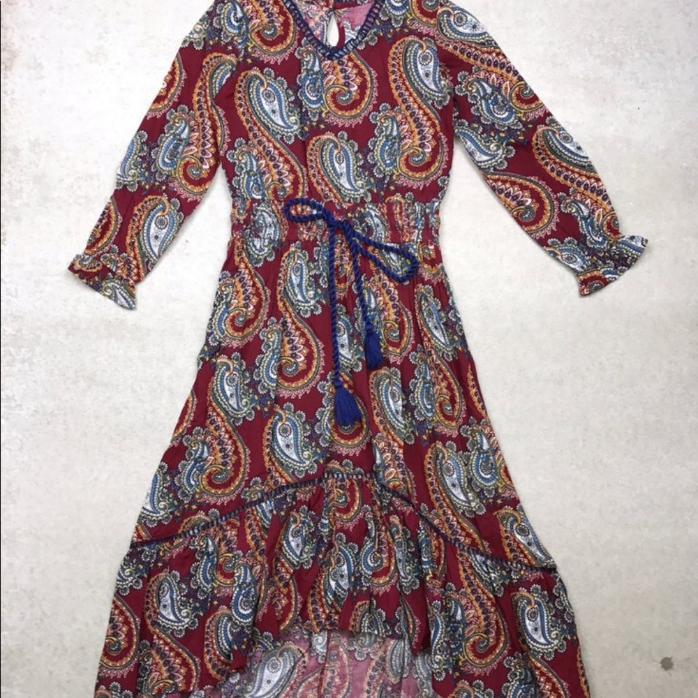 Jak and Peppar burgundy dress